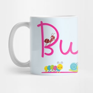 Bugs Cute Happy Bugs Mug